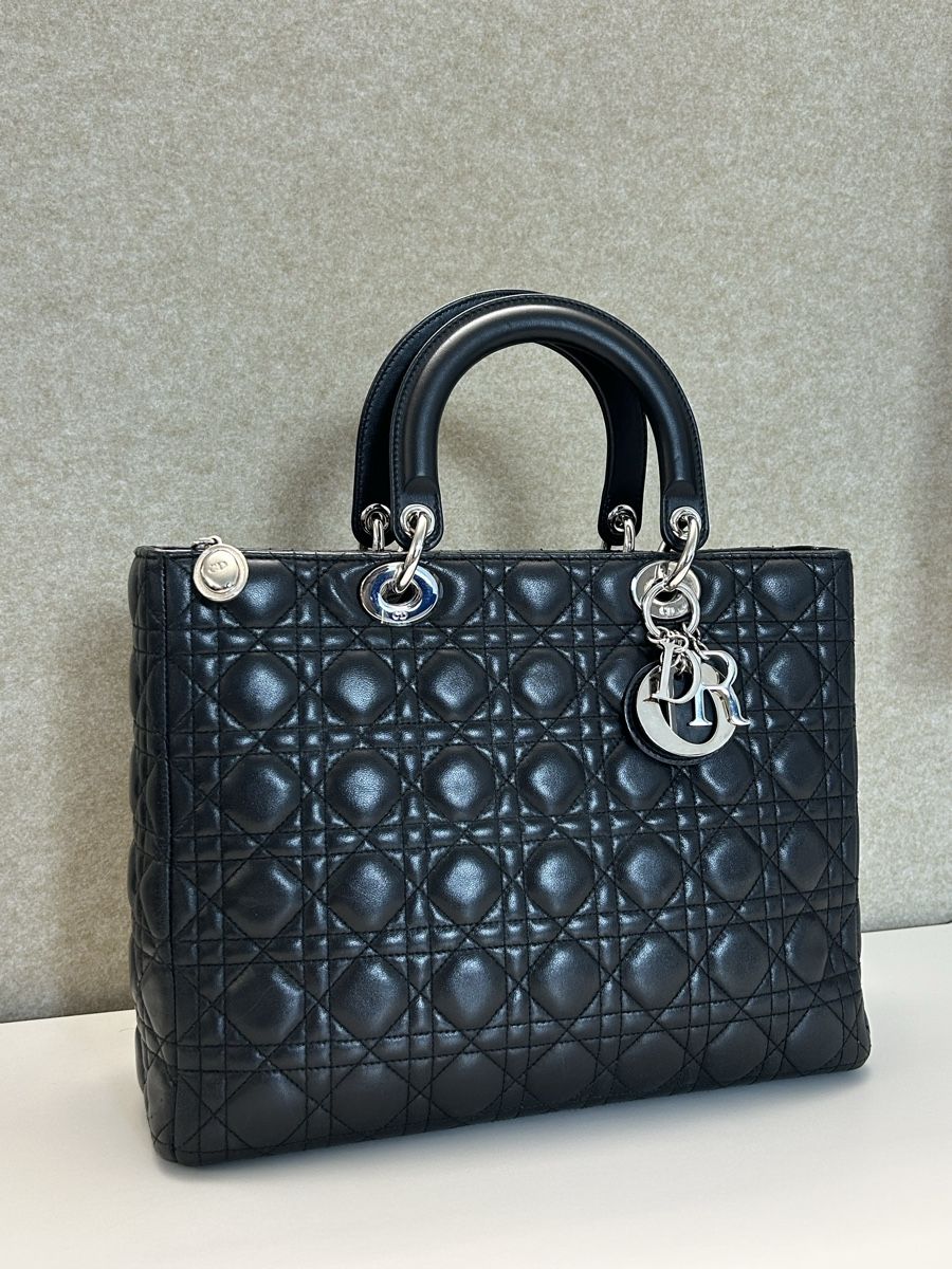Dior Borse da donna: Dior Medium Vintage schwarze Ledertasche – Usato da Niederglatt ZH venduto da 221100