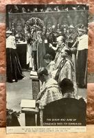 1953 QUEEN ELIZABETH Krönung Westminster Abb. London England