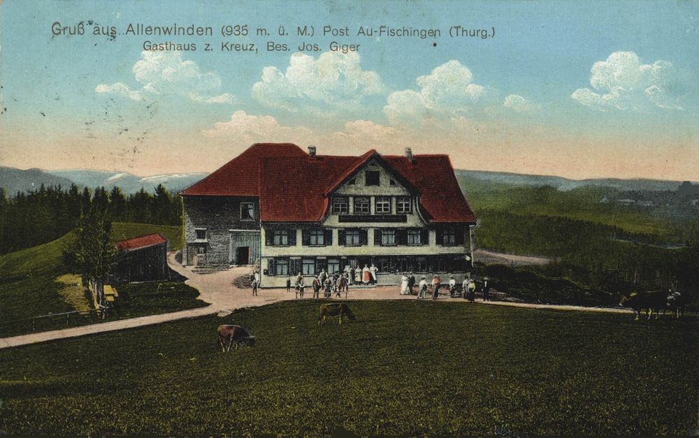 Gruss aus Allenwinden, Gasthaus zum Kreuz, AuFischingen Kaufen auf