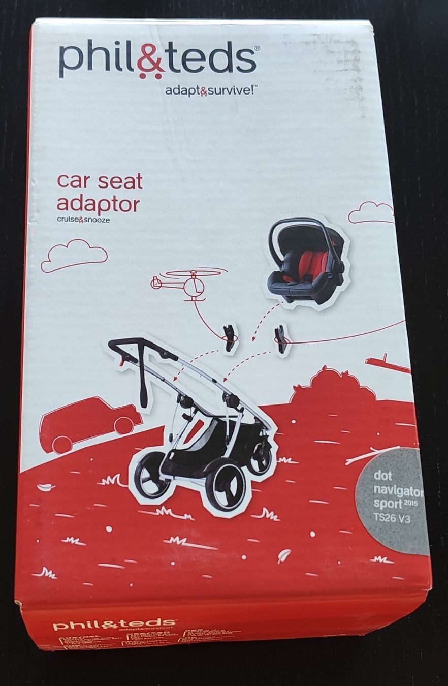 Phil & Teds Carrozzine: Phil&Teds Autositz Adapter - TS26 V3 (2015) – Usato da Biberist venduto da Slick