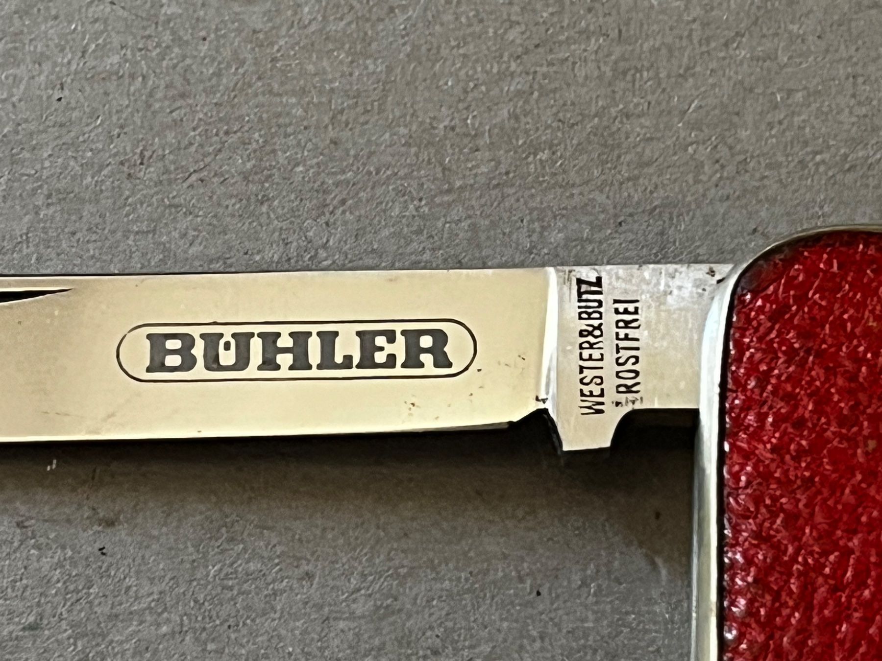 Zaumzeug & Halfter: Sackmesser WESTER & BUTZ Solingen 73 mm - LEDER! – Gebraucht aus Zürich von FV.vintage 2