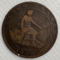 5-Céntimos-Münze aus Spanien