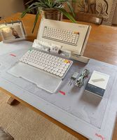 Nuphy Air V3 75% + Mono Wrist Rest Acryl Frosted Neu