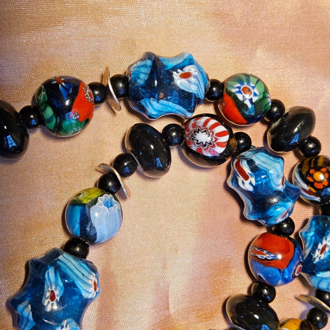 Murano Catenine: Wunderschöne Murano Glas Halskette Collier, Unikat – Usato da Zürich venduto da helsan 5