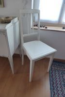 Jugendstil Stuhl, weiss - Shabby chic