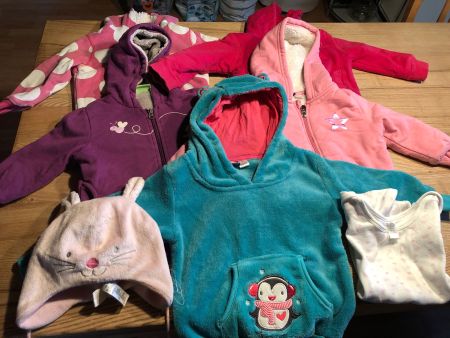 7 teiliges Winterpaket Gr. 86-92