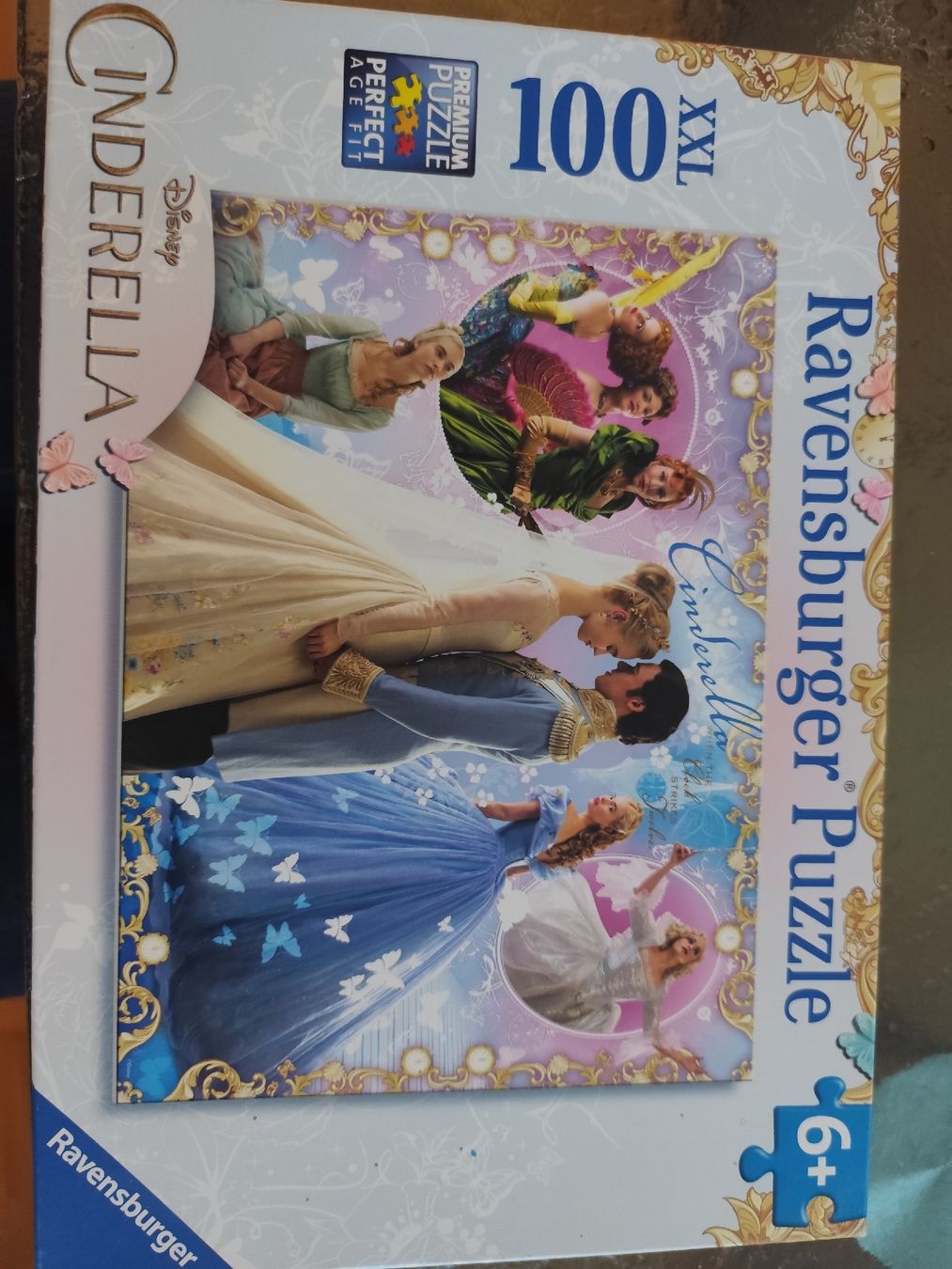Ravensburger Puzzles: Ravensburger Cinderella 100 Puzzpe XXL – Gebraucht aus Einsiedeln von lan_2vrp