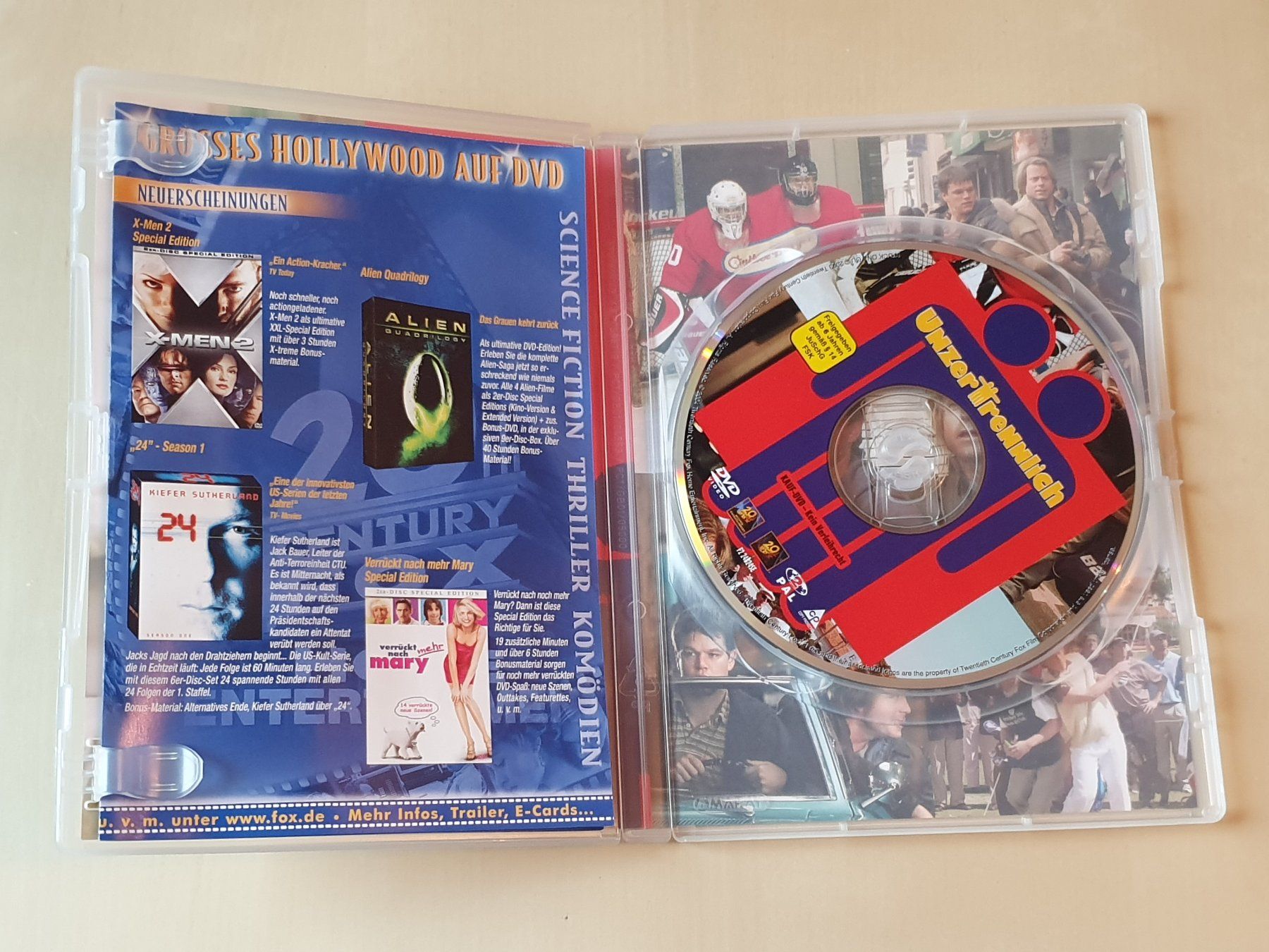 Tutti i DVDs: Unzertrennlich – Usato da Stansstad venduto da collectorsshop 2