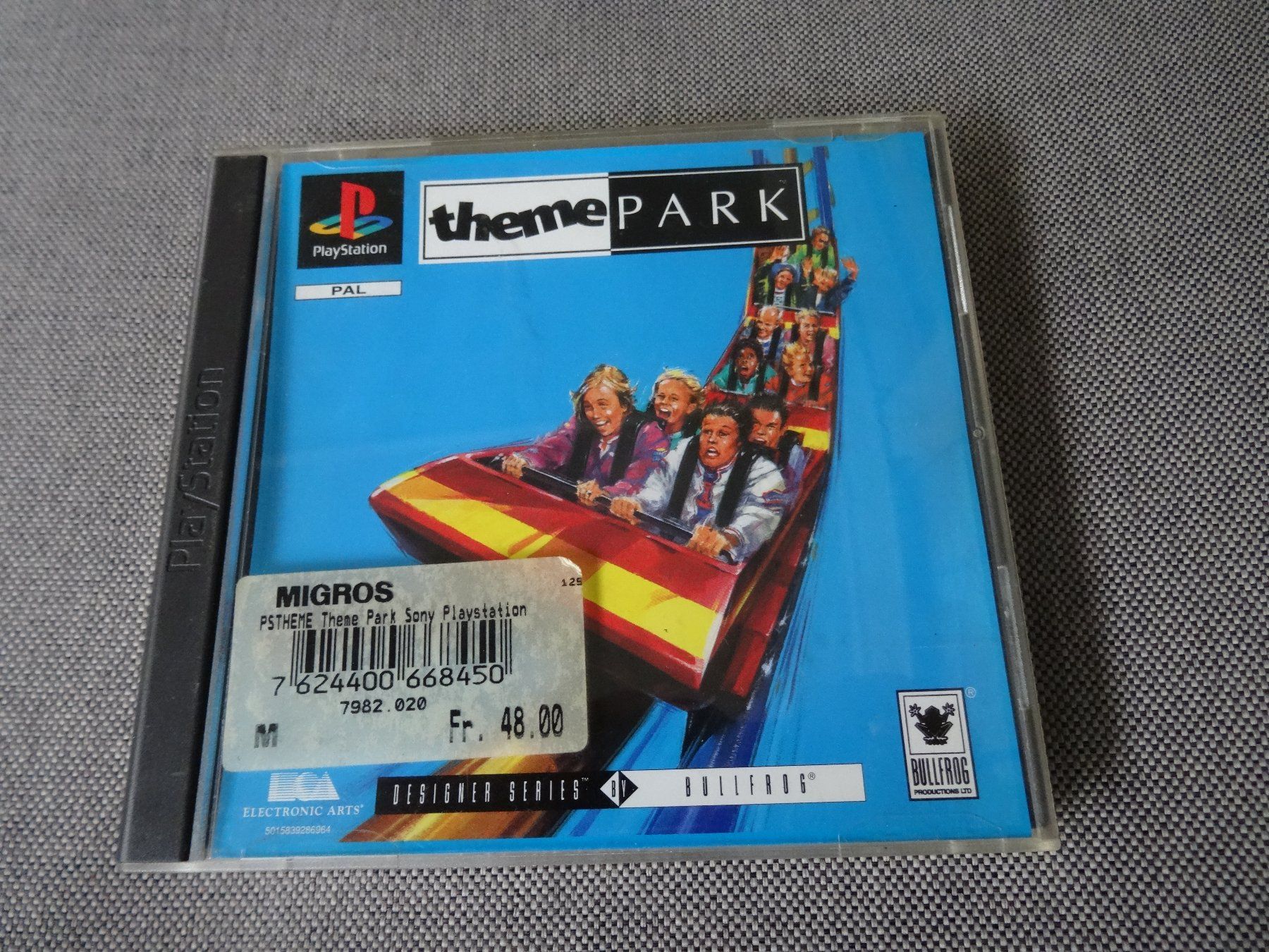 Sony Spiele: Theme Park PS1 – Gebraucht aus Olten von Disc-Ausverkauf