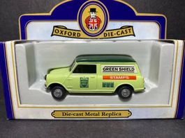 Mini Van Green Shield - Oxford 1:43 OVP