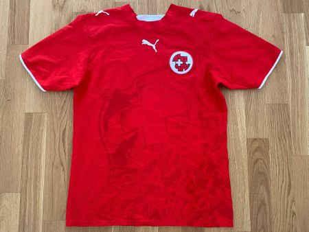 SCHWEIZ NATI PHILIPP DEGEN TRIKOT 2006/07 MAILLOT SUISSE S