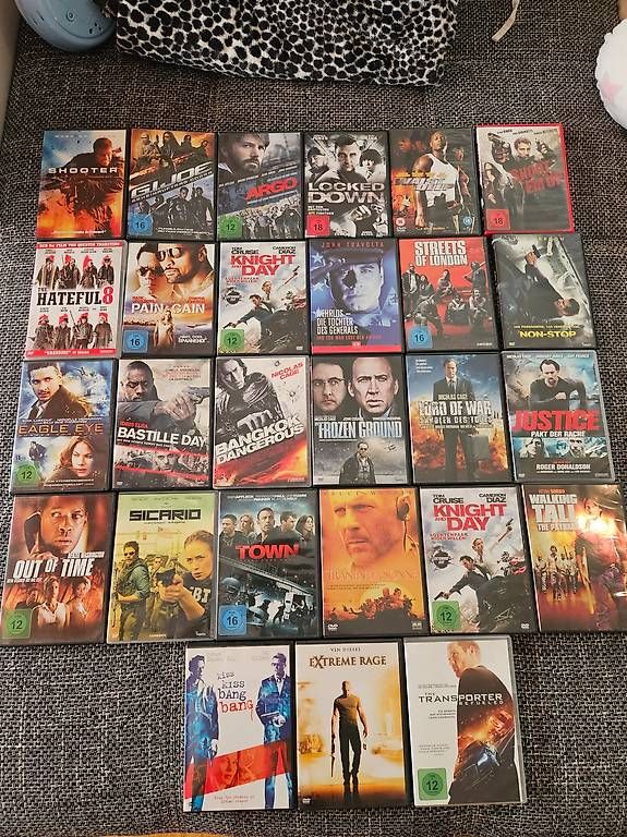 Alle DVDs: Dvd Action Filme 27stk – Gebraucht aus Blankenburg von kat_hx7f