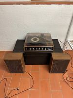 Giradischi vintage stereo con casse originali anni 70