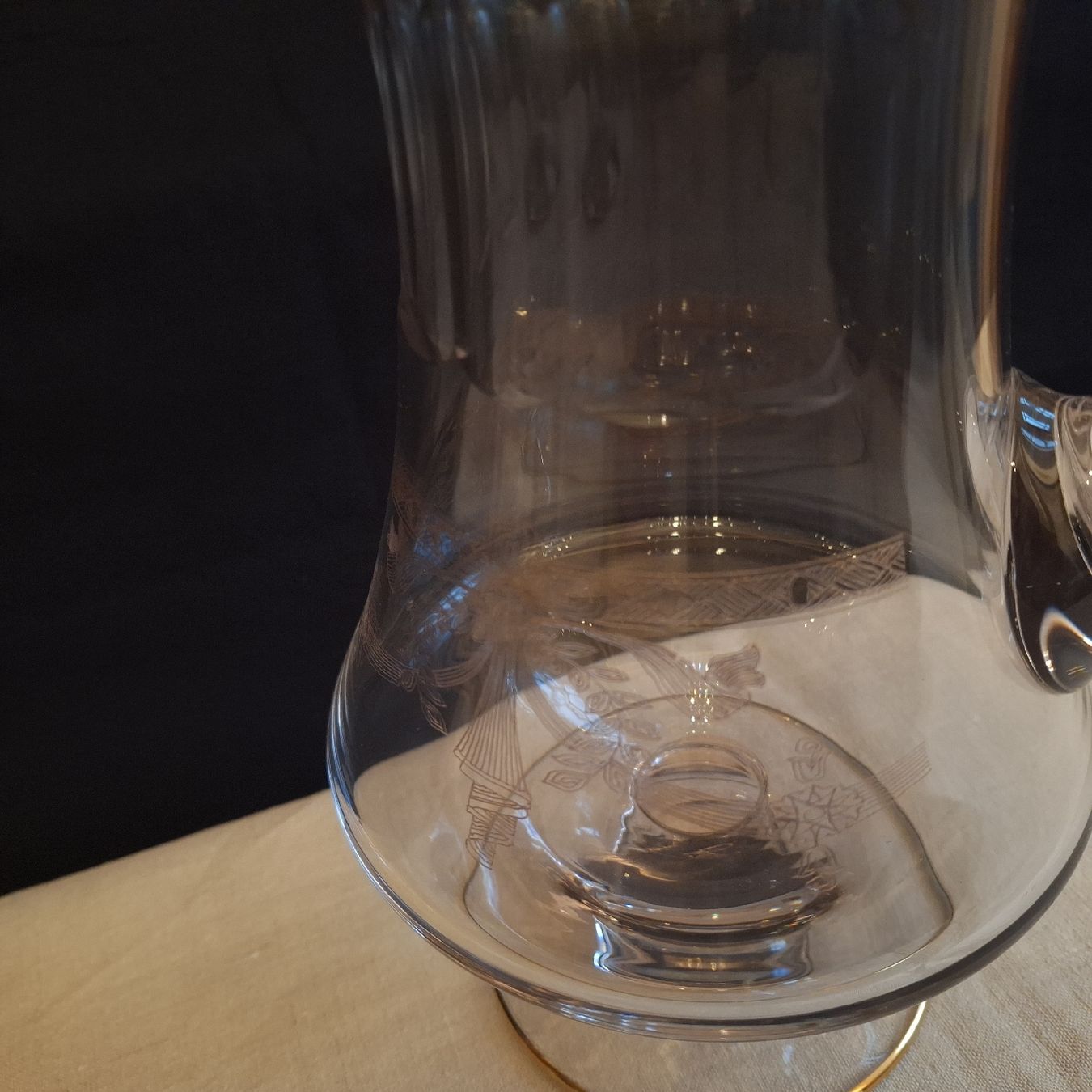 Caraffe: Versand möglich! Grosse, elegante Karaffe, Krug – Usato da Winterthur venduto da Goldpipau 1