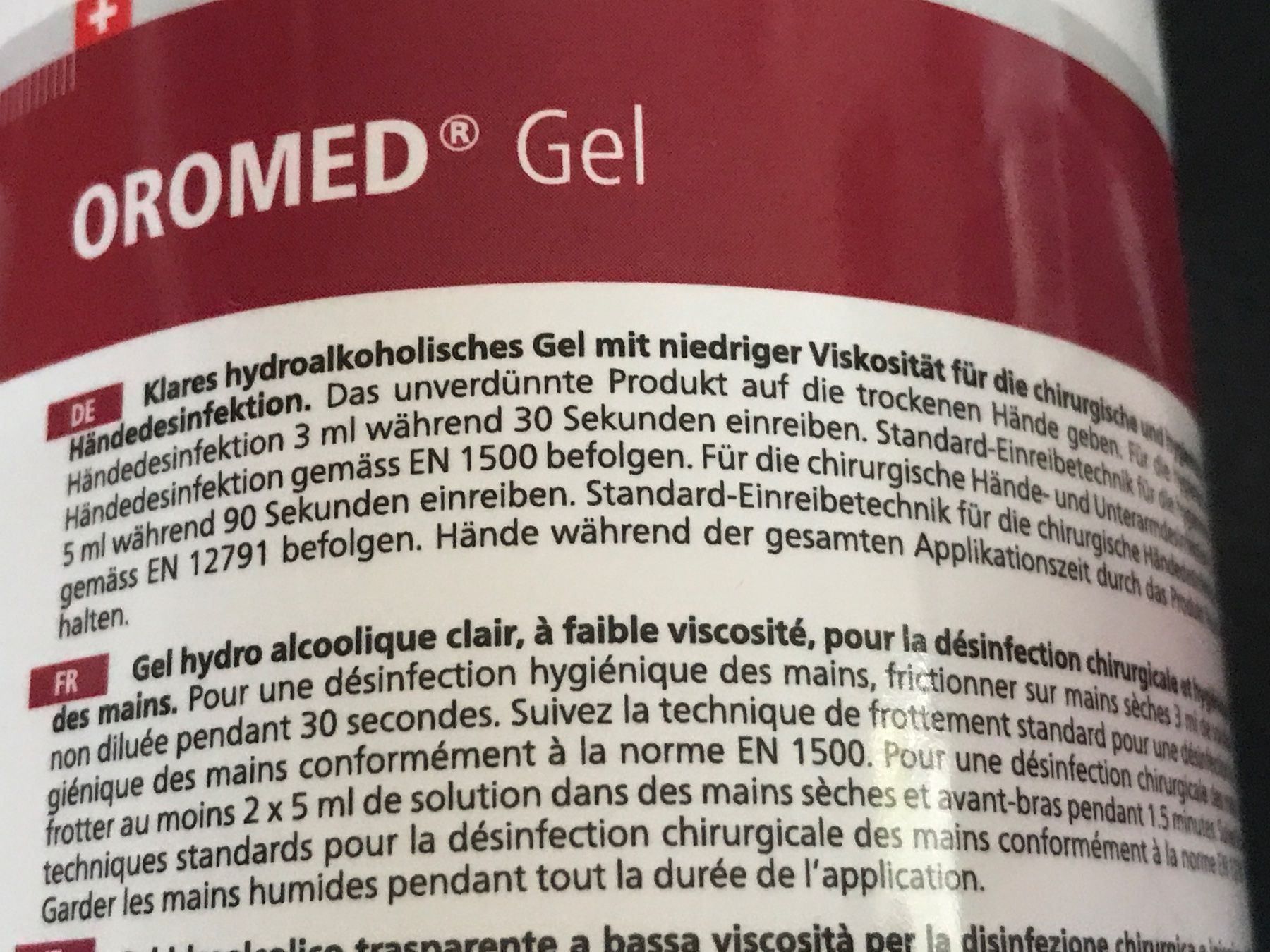 Prodotti per la cura medica: 500 ml pflegendes Desinfektionsgel – Nuovo e nell'imballaggio originale da Muttenz venduto da Susanne81002 1