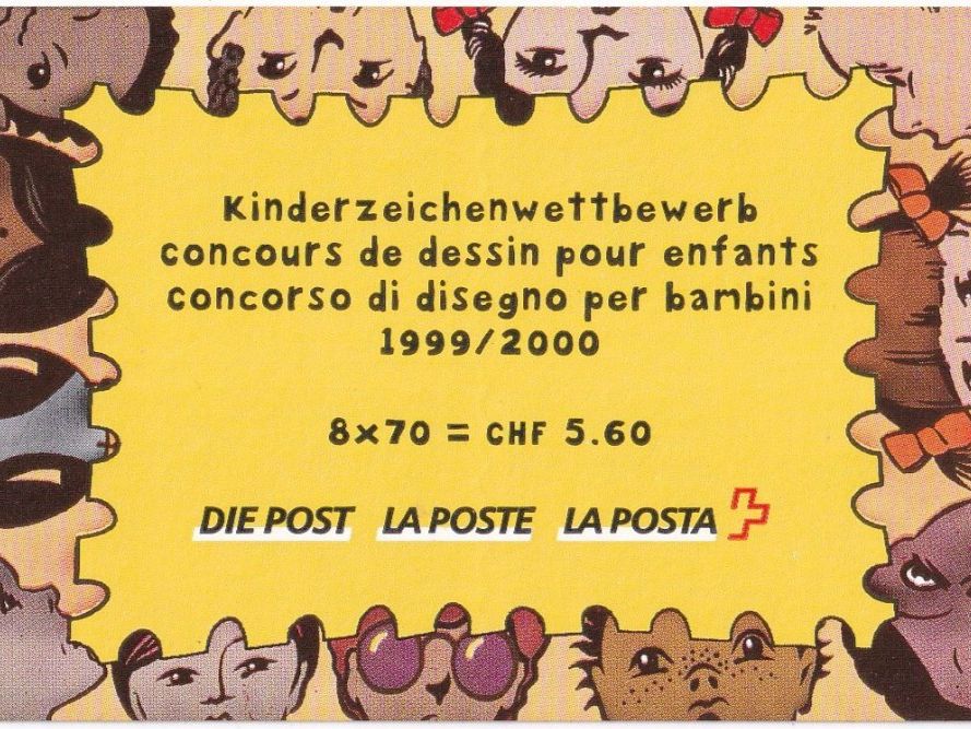 Tutti i francobolli: CH 2000, Markenheftchen Kinder-Malwettbewerb – Nuovo (secondo la descrizione) da Castione venduto da Rx-stamps