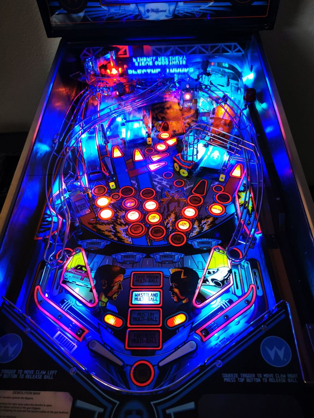 Williams Flipper: Demolition Man On Steroids Weltweit 13 Exemplare – Usato da Bellmund venduto da nikitanikita 5