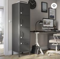 IDASEN Schrank grau mit 4 Fächer von Ikea