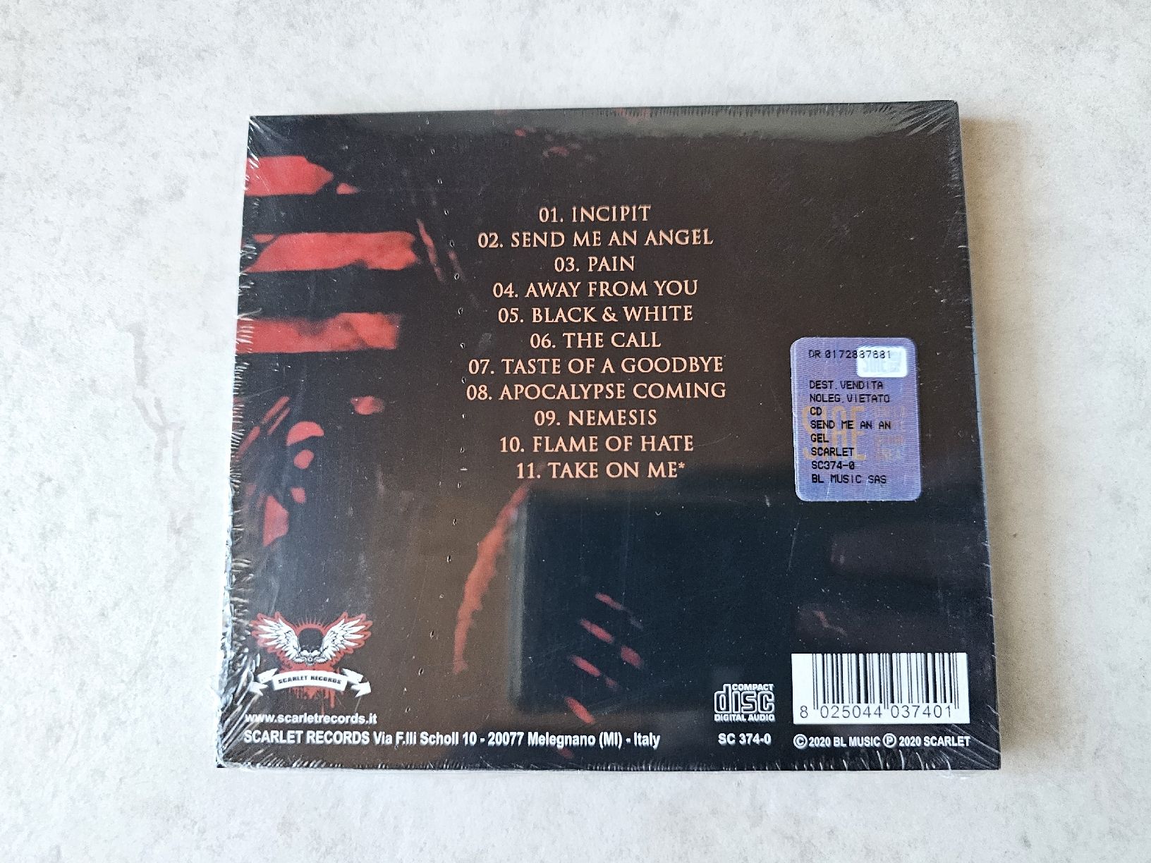 CD: Vision Divine  -  Send Me An Angel  /  Fabrikneu – Nuovo e nell'imballaggio originale da Schneisingen venduto da backstore24 1
