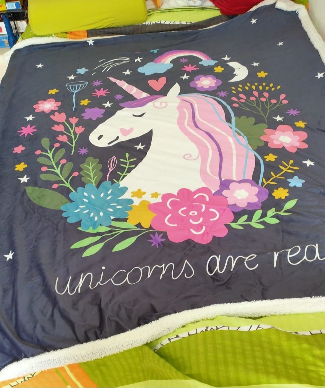 Coperte: Einhorn Kuscheldecke – Usato da Luzern venduto da Luzern_Energy