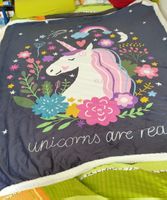 Einhorn Kuscheldecke