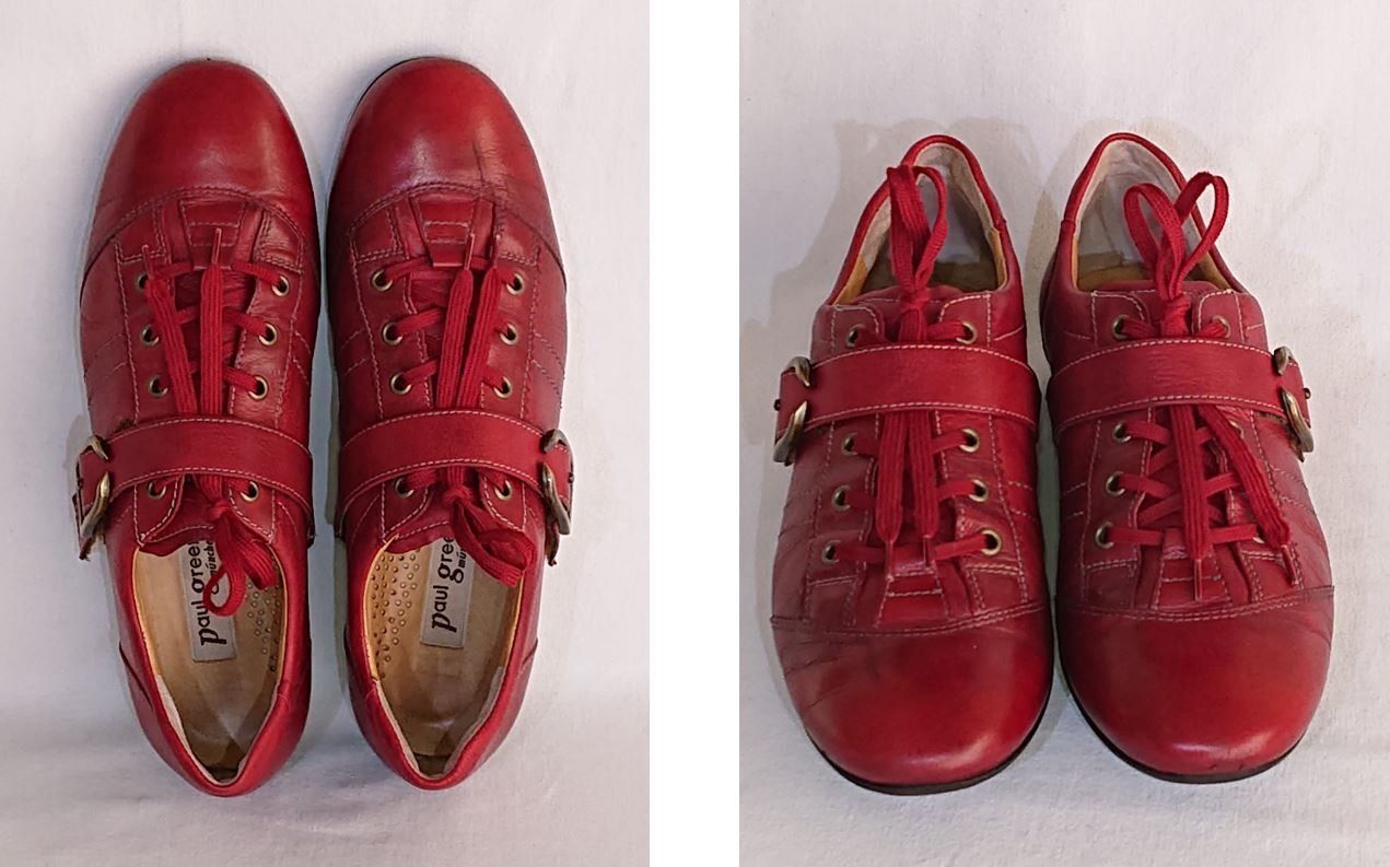 Paul Green Scarpe da donna: Sneaker low - PAUL GREEN - 38.5  - Leder - rubinrot – Usato da Thusis venduto da drd_zy9w 1
