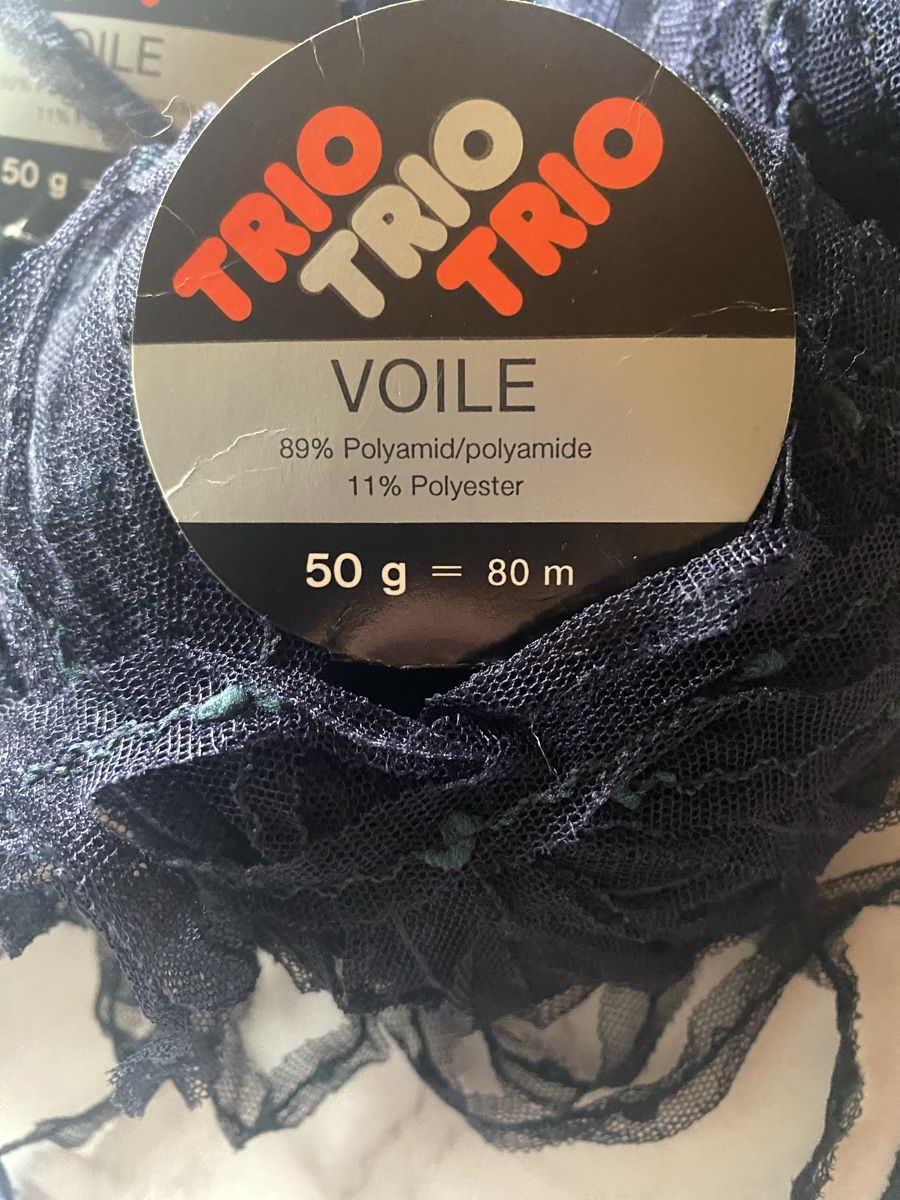 Lana: Trio voile 15 pelotes – Nuovo e nell'imballaggio originale da Randogne venduto da BonnieG 1