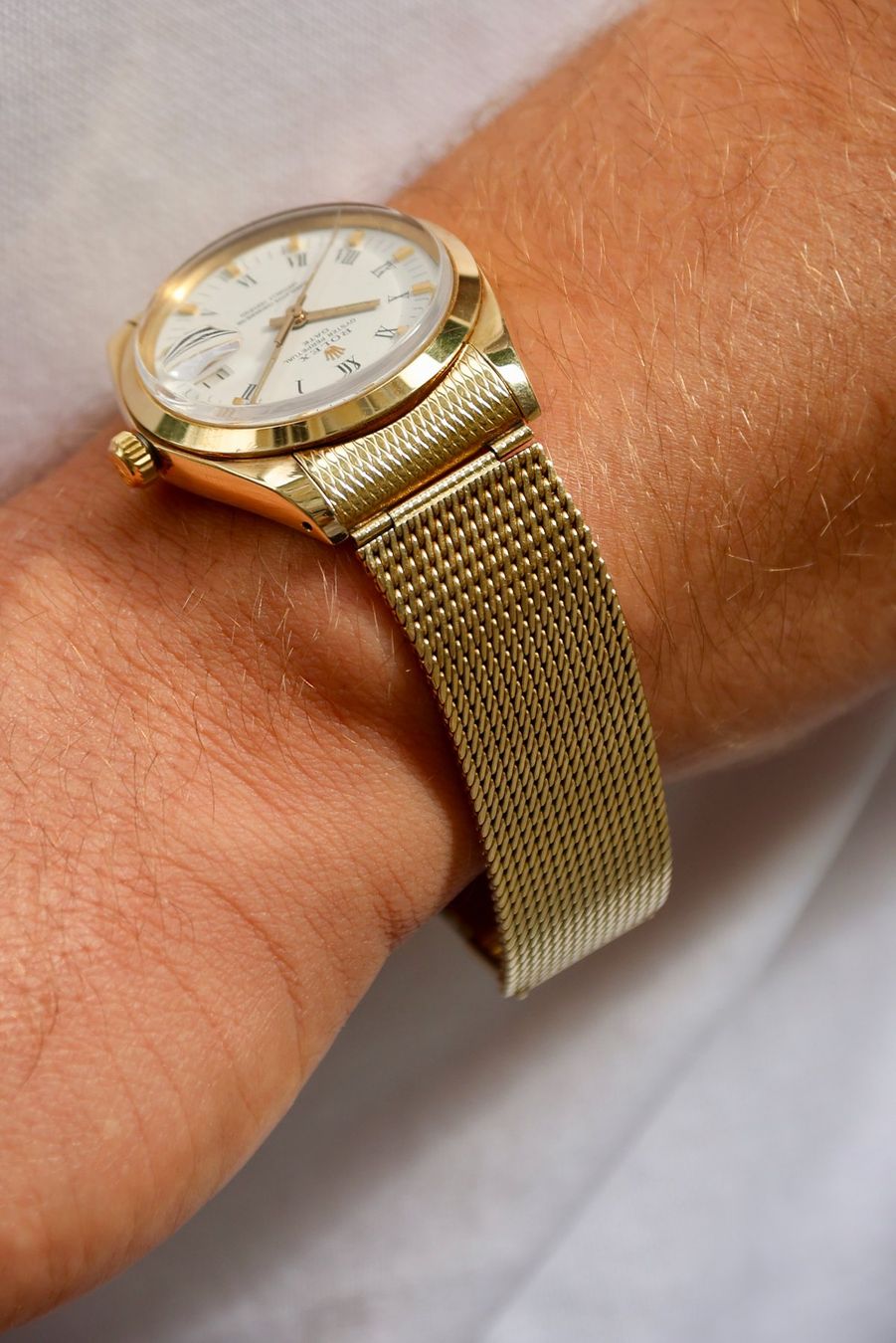 Rolex Uhren: Rolex Date '14k' Milanese – Gebraucht aus Zürich von Lazulivintagewatches 4