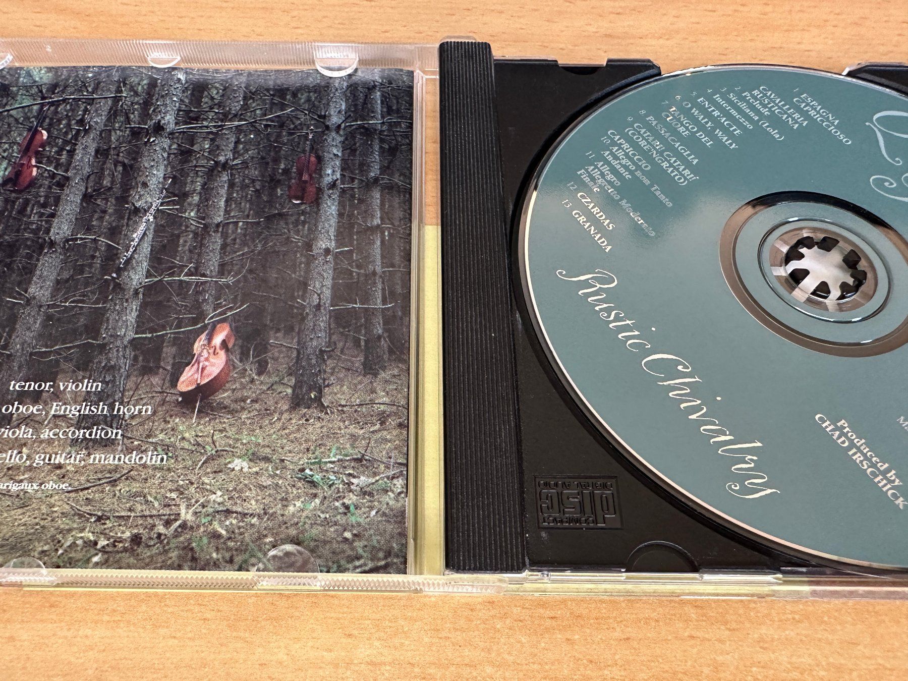 CD: Quartetto Gelato - Rustic Chivalry – Usato da Rikon im Tösstal venduto da Alpenmutz 2