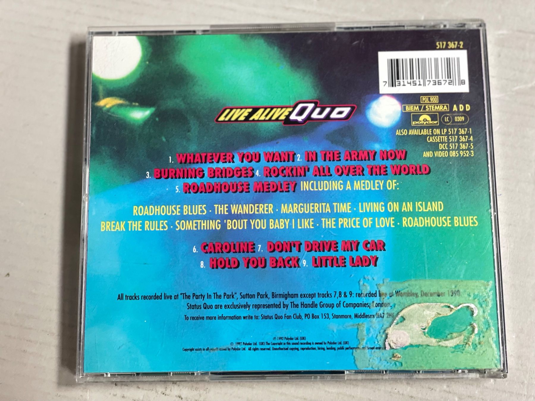 CDs: Status Quo – D'occasion à Muri b. Bern par AdidasCollector 1