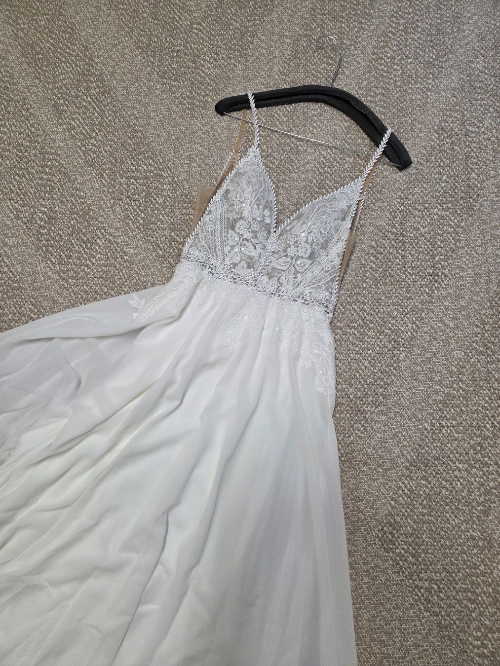 Vestiti: Wunderschönes Brautkleid, Gr. 36, ivory, Spitze Sommer – Usato da Niederglatt ZH venduto da Trachsi 4