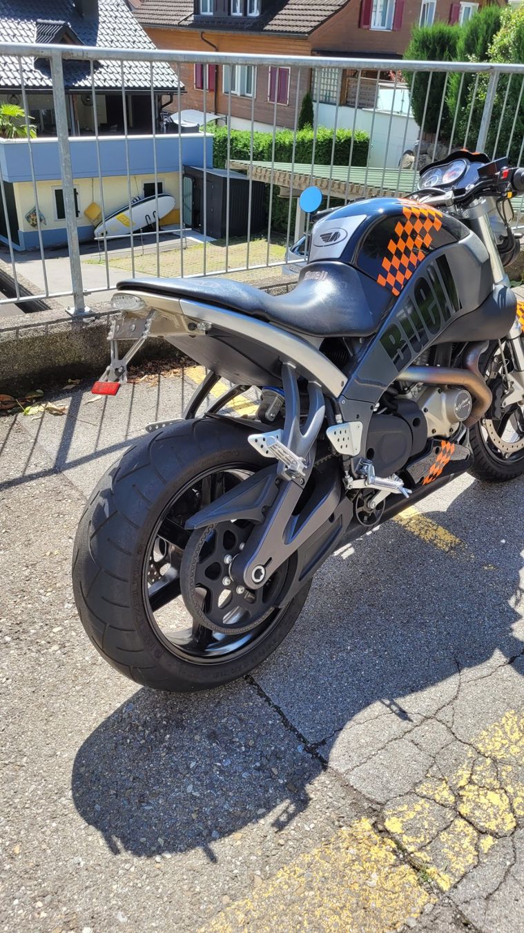 Buell Strada: Buell XB12S Lightning, breites Hinterrad, ab MFK – Usato da Freienbach venduto da mex61 4