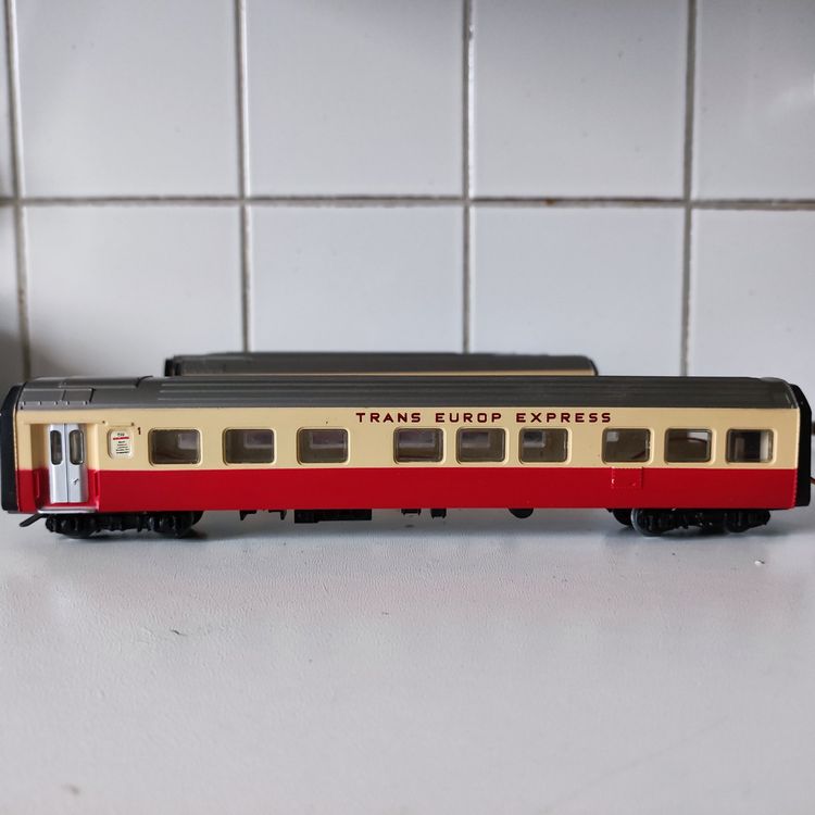 Roco H0 - 69123 - Train unit - 4-delige Ram TEE 'Edelweiss' DE 1001 - NS - Cataw
