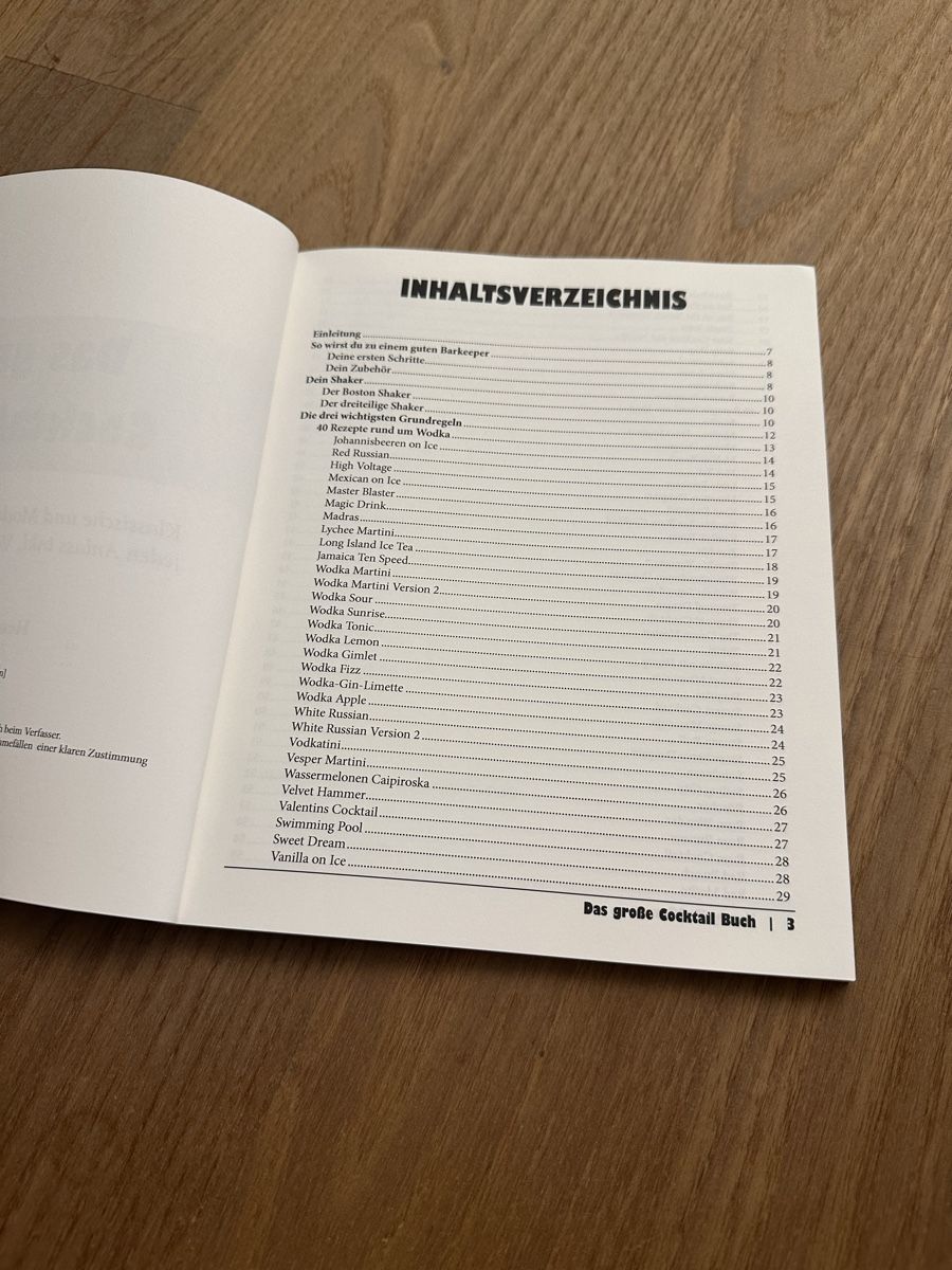 Libri: Cocktail Buch – Nuovo (secondo la descrizione) da Bad Ragaz venduto da Fischer_17 1