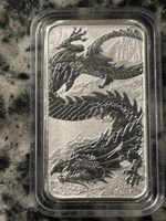 Silberbarren Australien 1oz 9999 Ag Dragon 2023 Neu