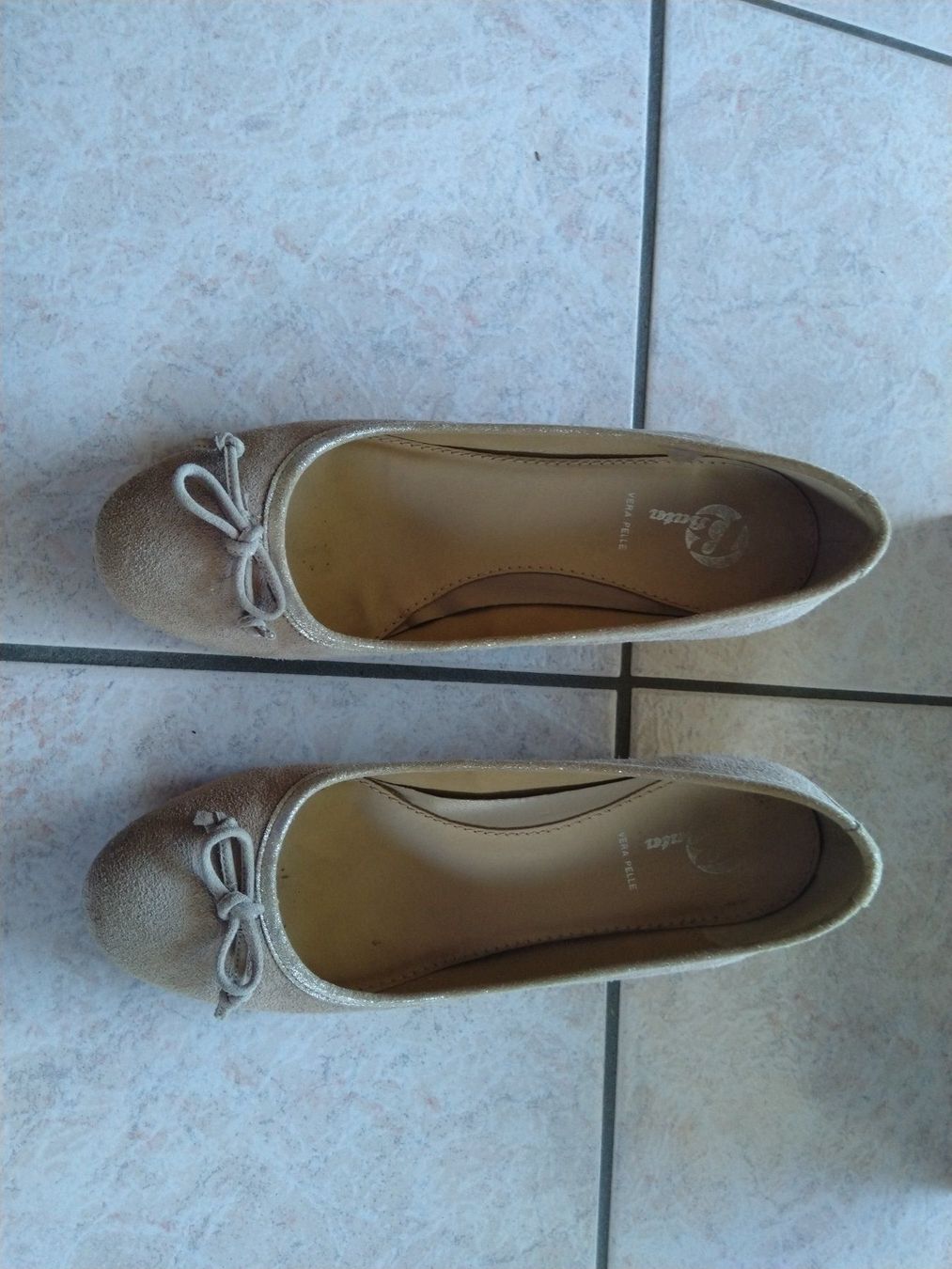 Damenschuhe: neuwertige leder Ballarina BATA Absatz 5cm gr. 39 – Neu (gemäss Beschreibung) aus Porza von tbch 2