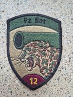 *** Badge Pz Bat 12 mit klett *** letzter Badge !!
