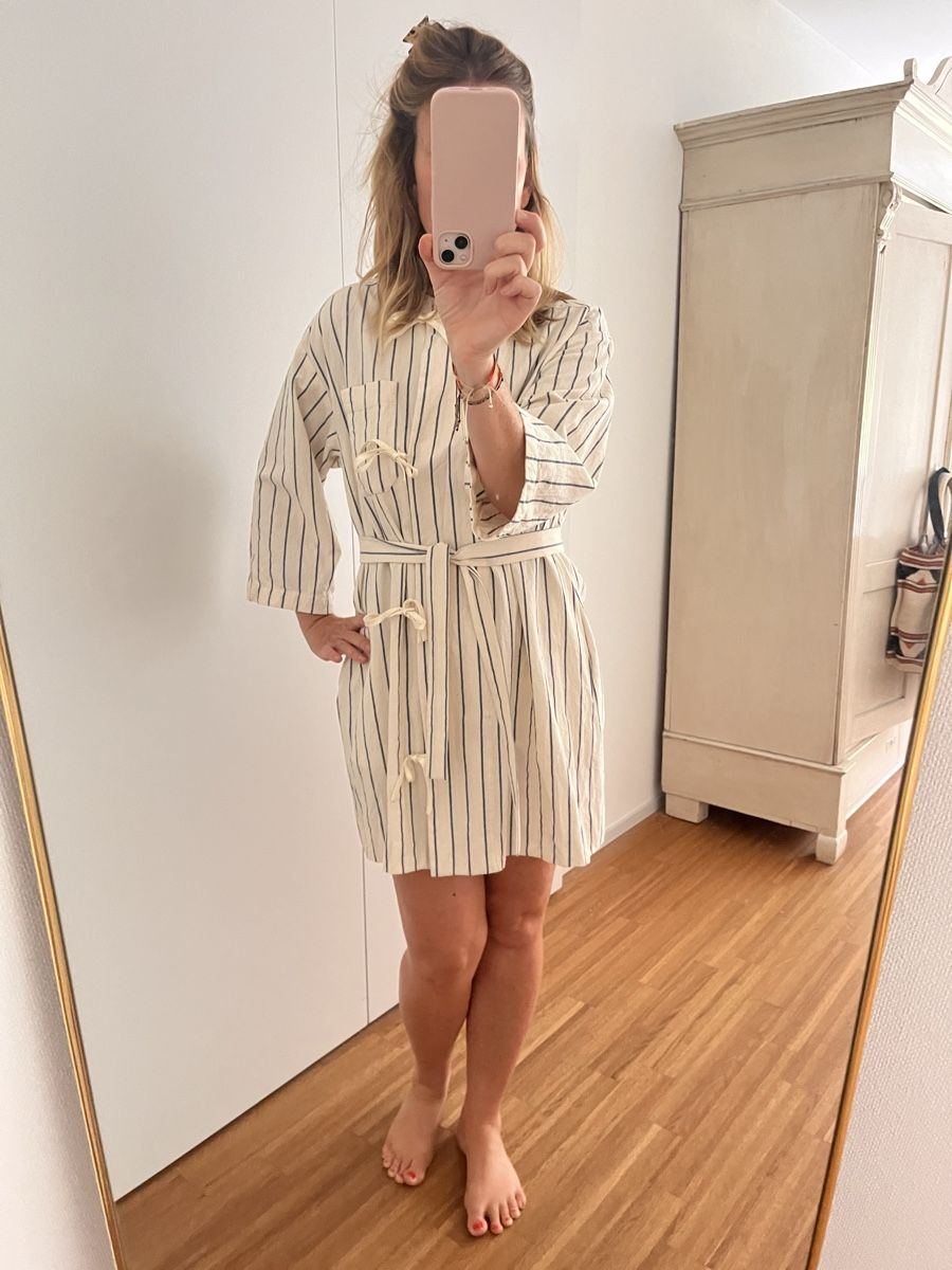 Apc Vestiti: A.P.C. Paris Kleid Kimono, Gr. M – Usato da Küsnacht ZH venduto da madrilena77 8