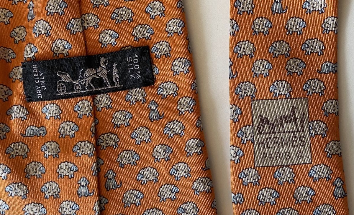 Cravates: 3 Krawatten Lanvin & Hermes – D'occasion à Sarnen par Paris99 3