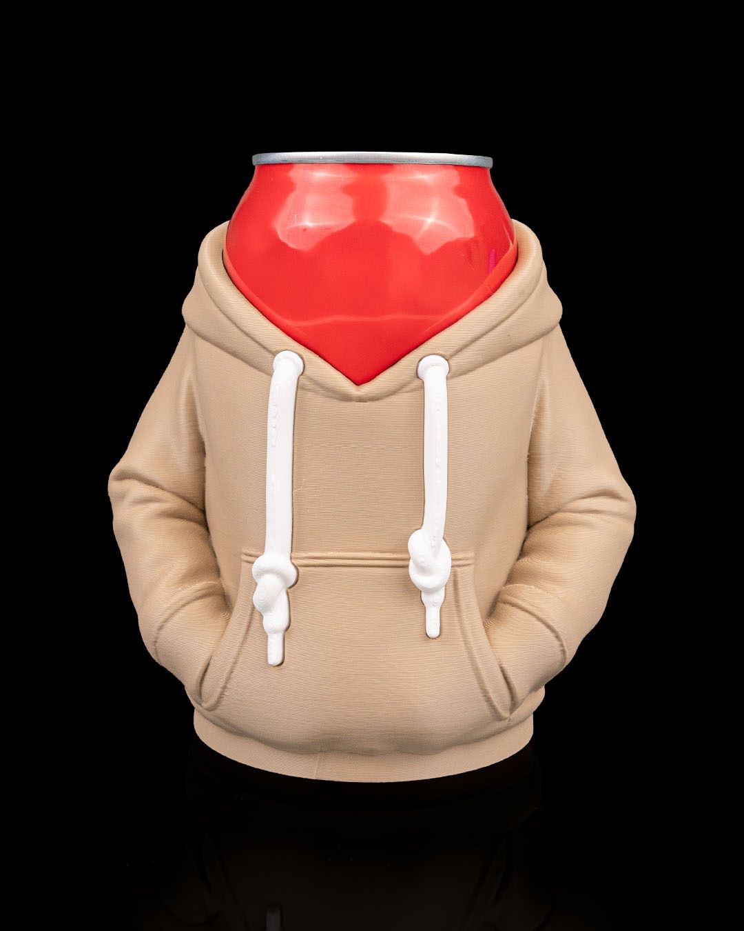 Sonstige Dekorationen & Accessoires: Porte-canette original en forme de pull à capuche! – Neu (gemäss Beschreibung) aus Vicques von PAMB3D