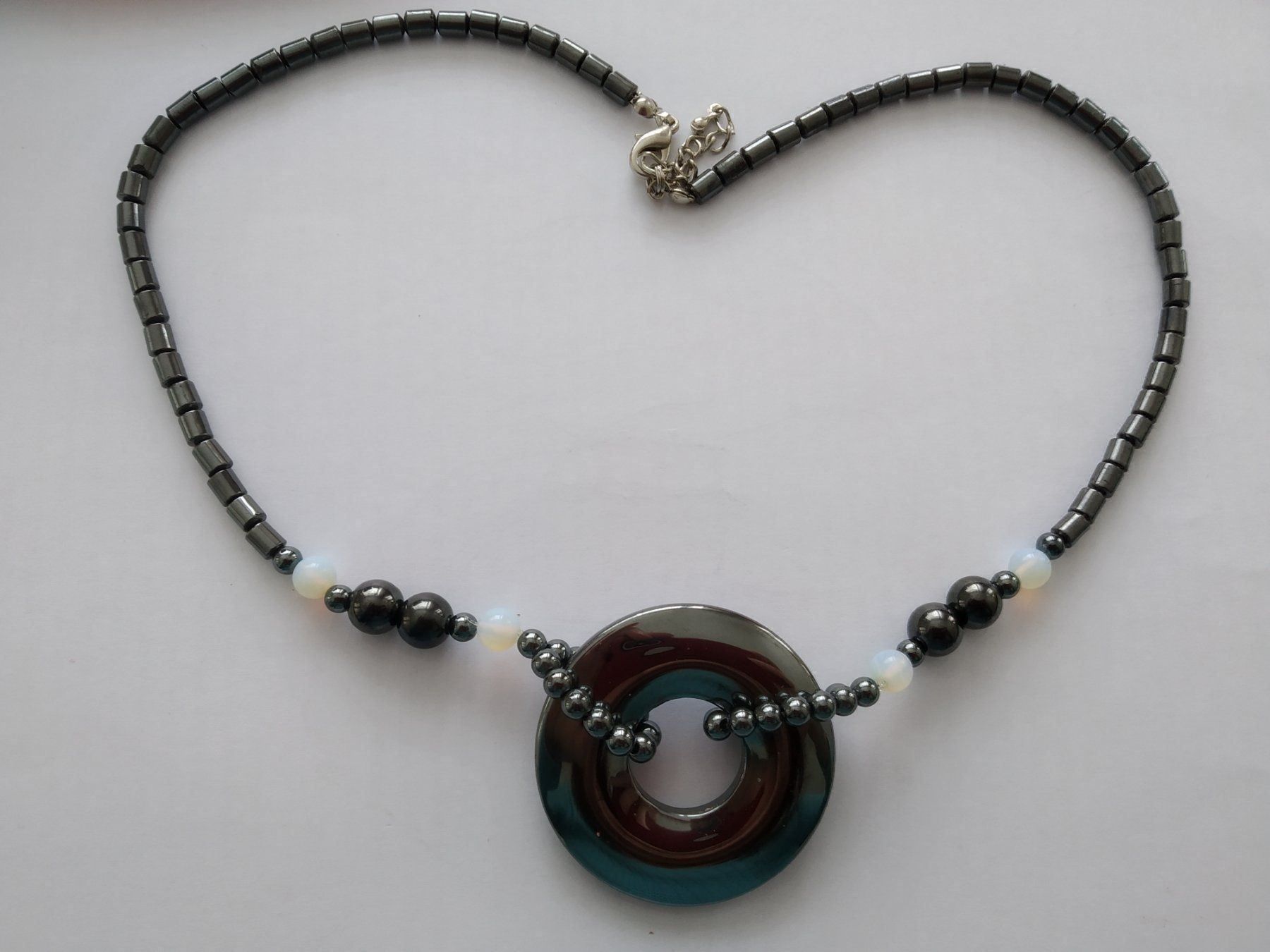 Catenine: Edelsteinkette Hämatit – Nuovo e nell'imballaggio originale da Münchenbuchsee venduto da Cori1968