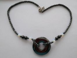 Edelsteinkette Hämatit
