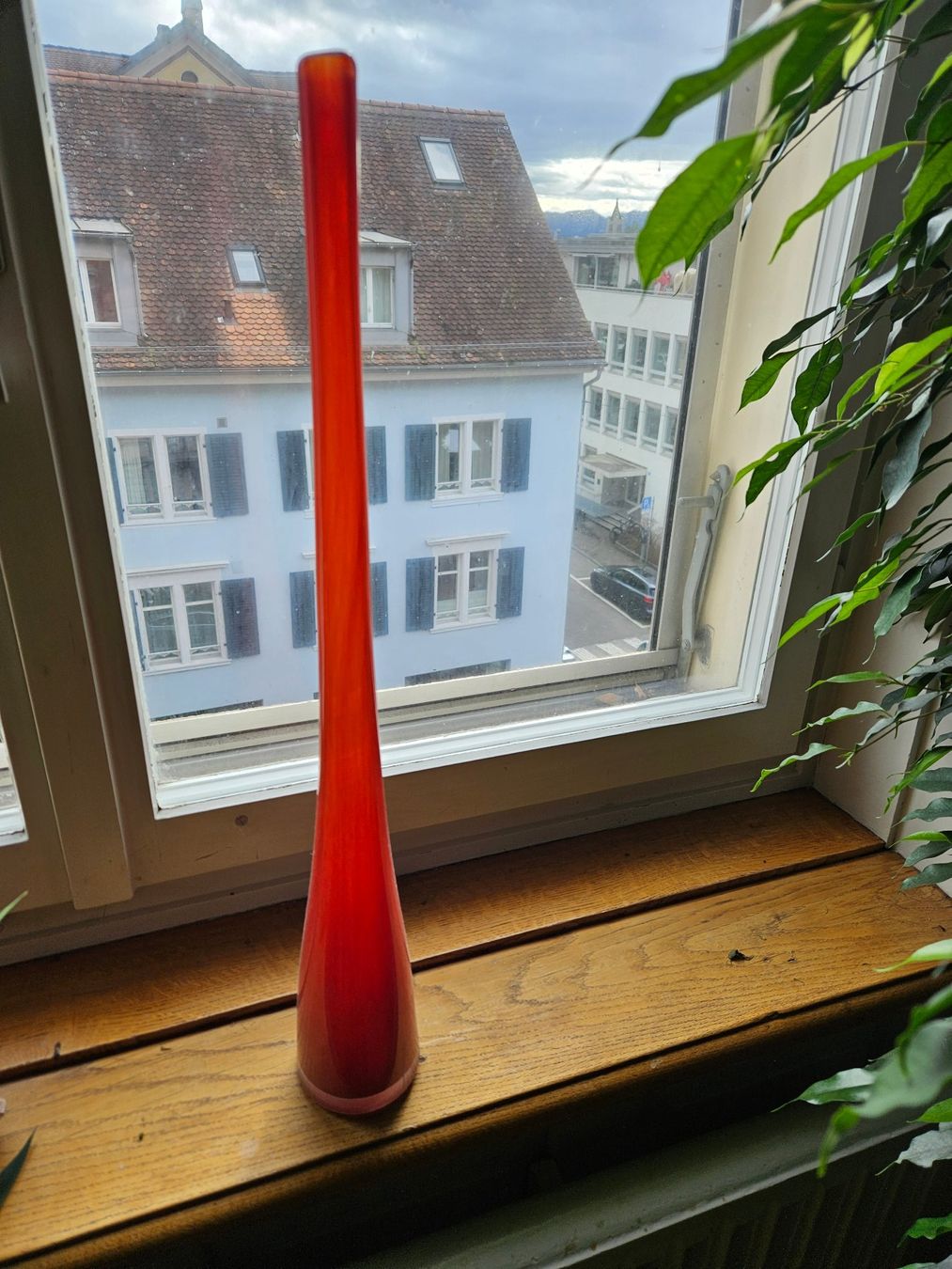 Murano Vasen & Gefässe: Rote Murano Blumenvase, Top Zustand! – Gebraucht aus Zürich von tschudin.barbara 2
