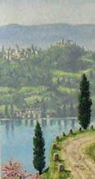 Dipinti: WÜRTZEN Gustav / VICO MORCOTE / Tessin – Usato da Basel venduto da basilisk04 4