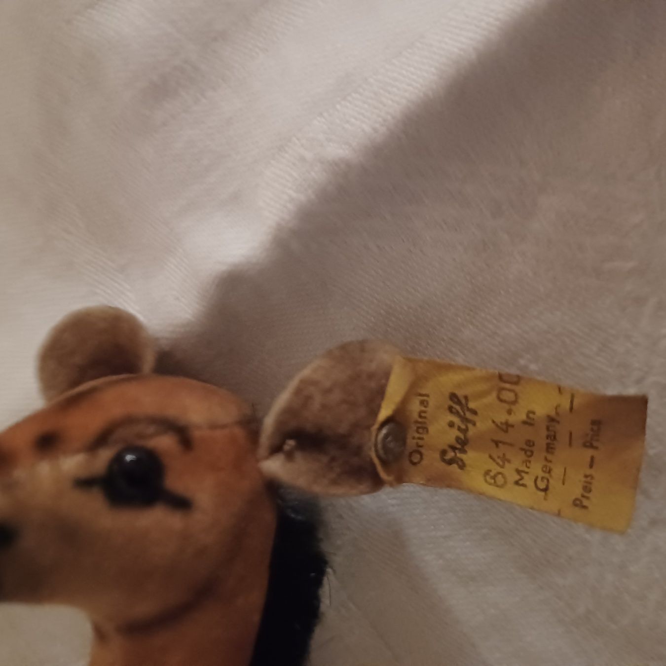 Steiff Spielzeuge: Steiff Okapi 14 cm gross um 1960 – Gebraucht aus Abtwil SG von luupsy 5