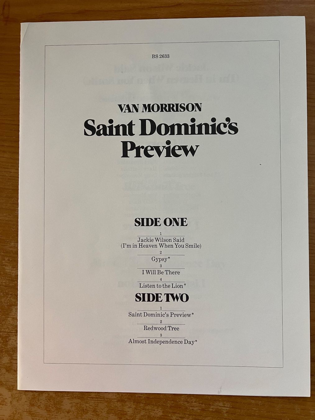 Dischi in vinile: Van Morrison - Saint Dominic's Preview / 1. US-Press. 1972 – Usato da Gais venduto da soundcave57 3