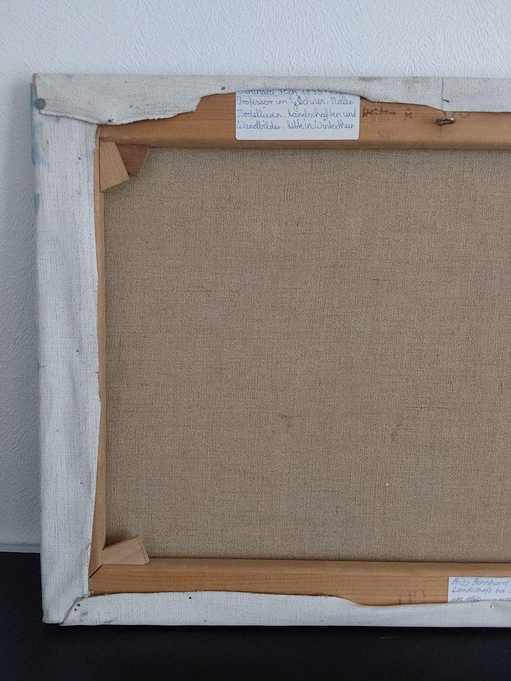 Dipinti: Fritz Bernhard. Oelbild 42x60cm. Signiert – Usato da Steinach venduto da Chilli1957 7