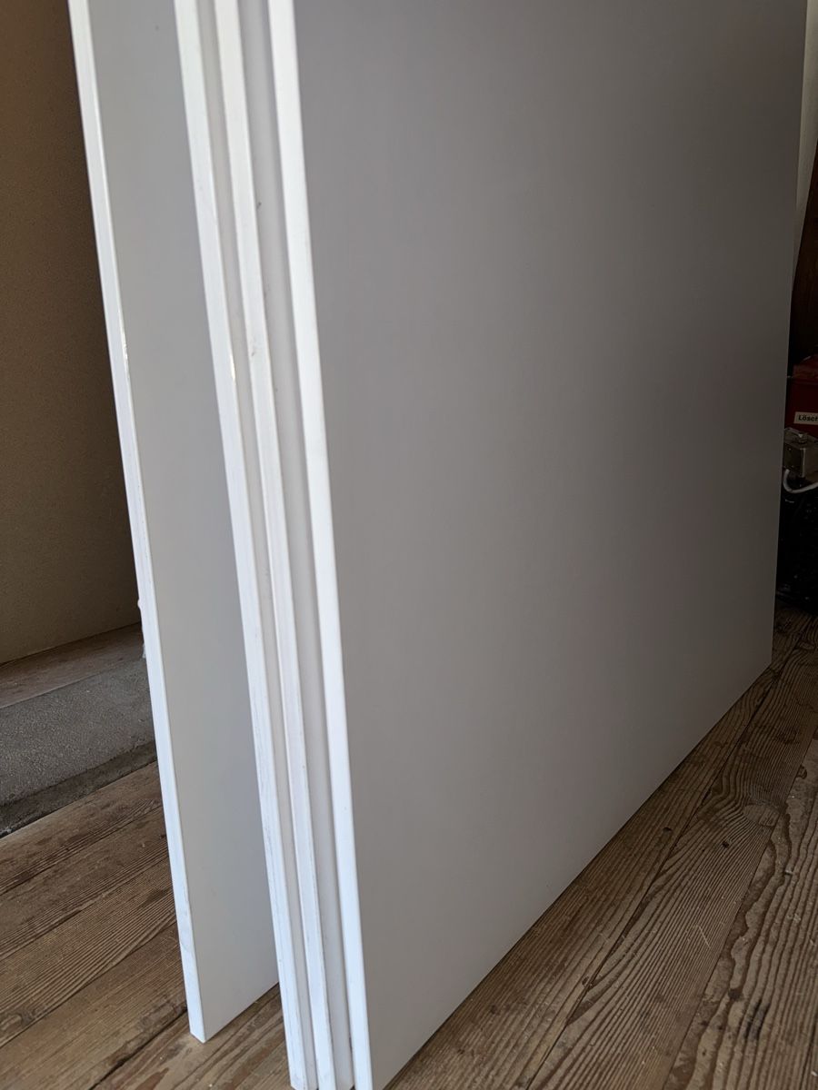 Servierplatten: Melaminplatte Weiss 2790x1000x18mm - Spanplatte beschichtet – Gebraucht aus Aesch ZH von superpotato 1