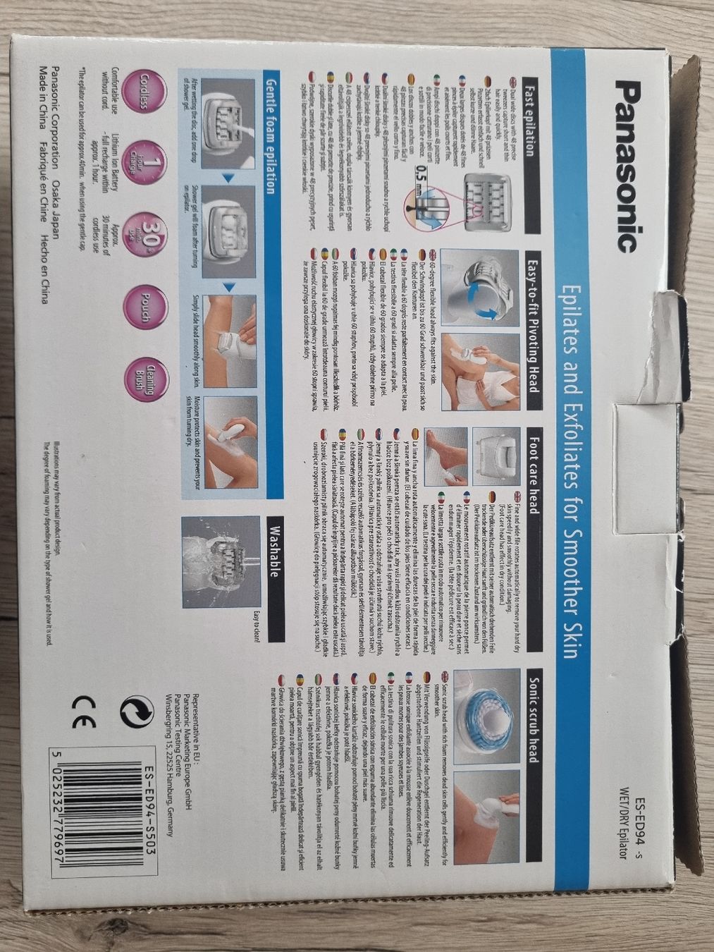 Panasonic Epiliergeräte: Panasonic 7 in 1 Epilierer – Neu (gemäss Beschreibung) aus Wildhaus von Lurch1971 1