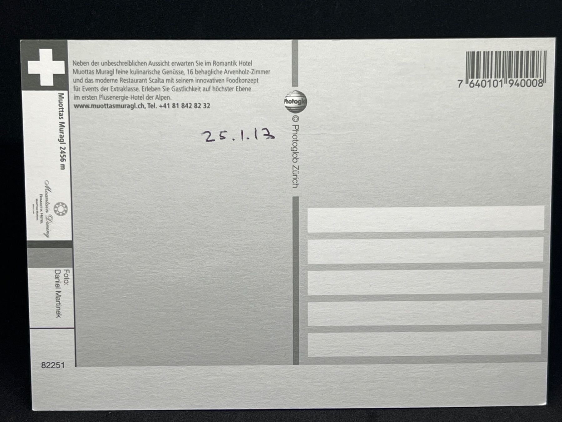 Cartoline postali: Muottas Muragl 2456m – Usato da Widnau venduto da Brusi9 1